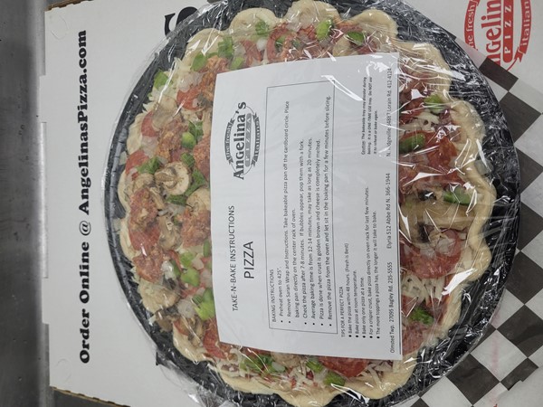 $4 OFF LG Taken-n-Bake Pizza